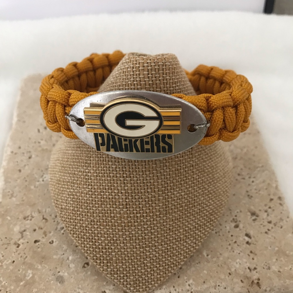 Green Bay Packers Fan Survival Cord Bracelet